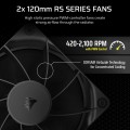 Corsair NAUTILUS 240 RS Płyta główna Chłodnica cieczy all-in-one Czarny - 2437673