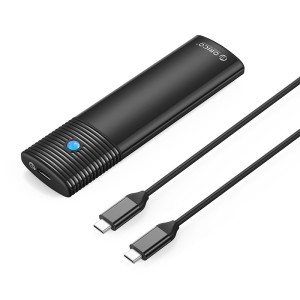Obudowa na dysk Orico PWDM2-G2-BK-EP M.2 NVMe/SATA 10Gbps czarna