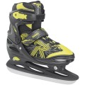 Łyżwy Roces Jokey Ice 3.0 Boy czarno-limonkowe 450707 02 30-33 - 2323176