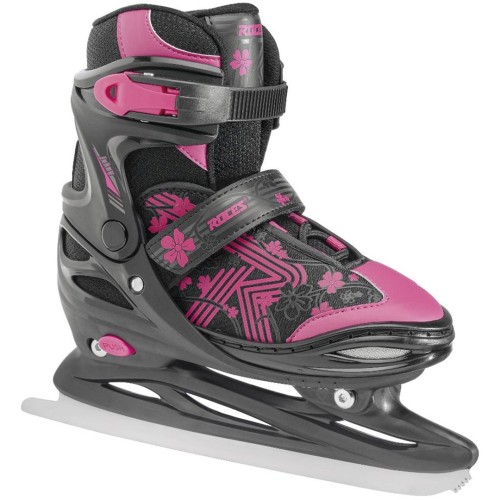Łyżwy Roces Jokey Ice 3.0 Girl czarno-różowe 450708 00002 30-33 - 2323156