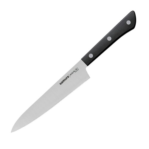 Nóż uniwersalny ząbkowany 15 cm Samura Harakiri - 2358824