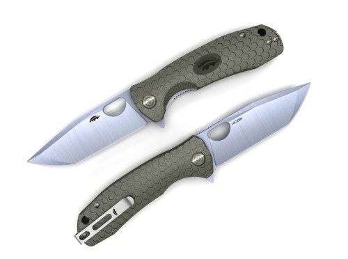 Nóż Honey Badger Tanto 14C28N Medium Green - 2358837