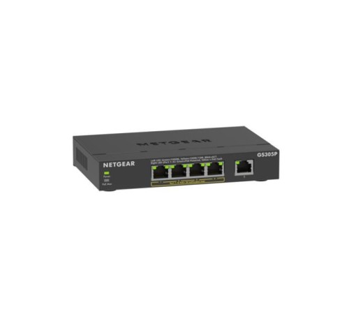 Switch Netgear GS305P-300EUS 5p PoE 63W (PoE+: 4p) Unmanaged Gigabit - 2344886