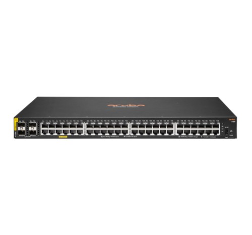 HPE Aruba 6100 Managed 48G 4SFP+ PoE+ 370W Switch - 2359228