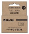 Actis KC-560 Tusz (zamiennik Canon PG-560XL; Supreme; 22 ml; czarny). Drukuje więcej o 50% względem OEM. - 2436292