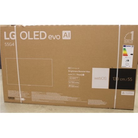 Telewizor LG OLED TV OLED55G42LW 55 Smart TV webOS 24 4K UHD Black DAMAGED PACKAGING - 2436460