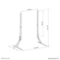 Neomounts DS45-430BL19 uchwyt do telewizorów 190,5 cm (75") Czarny - 2413359