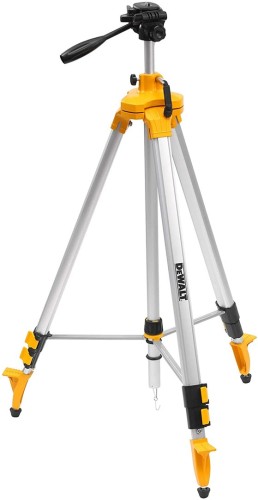 DeWALT DE0733-XJ statyw Poziomice laserowe 3 x noga Aluminium, Czarny, Żółty - 2255917