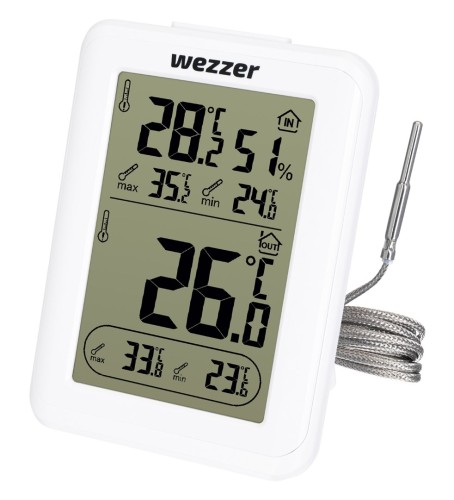 Levenhuk Weezer SN10 Elektroniczny termometr środowiskowy Wewnętrzna Biały - 2346692