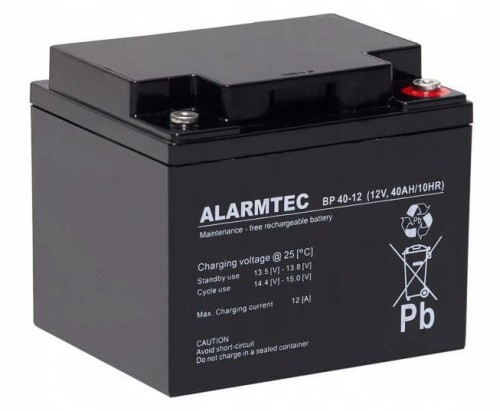 Akumulator AGM ALARMTEC serii BP 12V 40Ah - 2347748