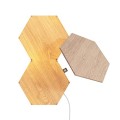 Nanoleaf Elements Wood Look Hexagons Expansion Pack (3 panele) - 2407211