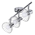 Listwa reflektorowa potrójna sufitowa ścienna chrom Activejet GIZEL kinkiet E14 do salonu - 1218821