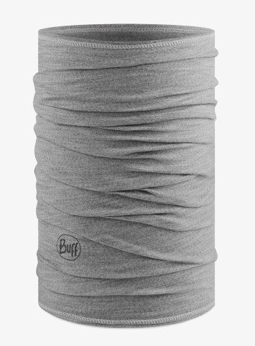 Bandana BUFF MERINO LIGHTWEIGHT SOLID LIGHTGREY - 2207199