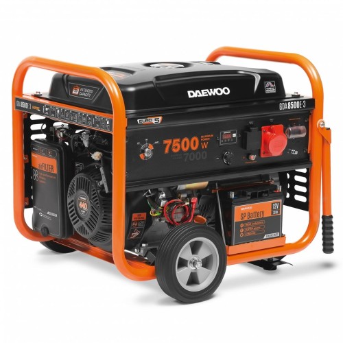 Agregat prądotwórczy 7,5KW/2,5KW -380V/230V  AVR GDA8500E-3 DAEWOO TRÓJFAZOWY - 1892827