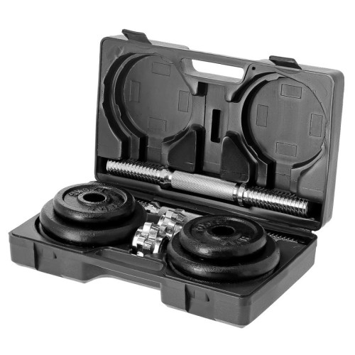 SZTANGIELKI W WALIZCE HMS ST20 (17-59-101) 2x 10 KG - 1503492