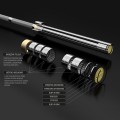 Gryf olimpijski 20 kg / 2200 mm z zaciskami lock jaw HMS GO1100 - 1072586