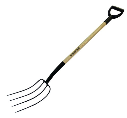 FISKARS WIDŁY TRZON DREWNIANY 4 ZĘBY 250 - 1950325