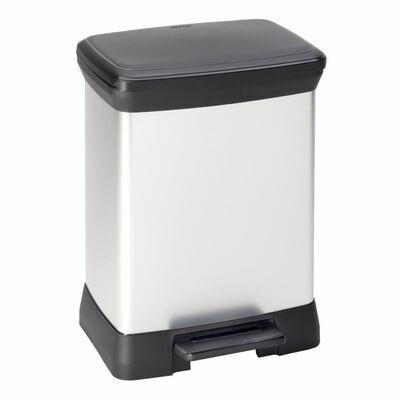 CURVER KOSZ NA ŚMIECI DECO BIN 30L   /IML METALIZOWANY - 1954358