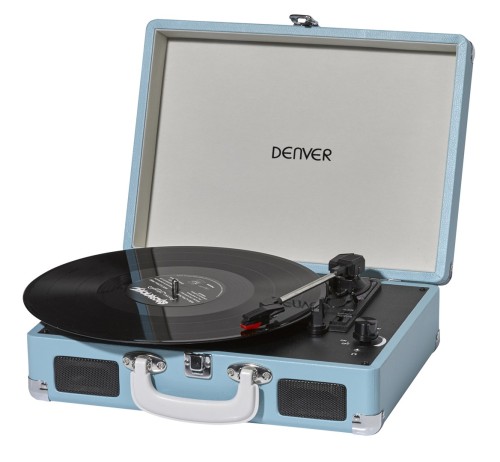 Gramofon Denver VPL-120 z USB do nagrywania na PC niebieski - 1920392