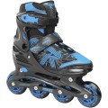 Łyżworolki Roces Jokey 3.0 Boy czarno-niebieskie 400845 01 26-29 - 1954314