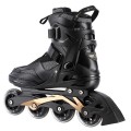 ŁYŻWOROLKI NILS EXTREME NA2150 CZARNO-ZŁOTE ROZM. 45 - 2172897