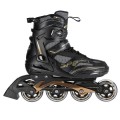 ŁYŻWOROLKI NILS EXTREME NA2150 CZARNO-ZŁOTE ROZM. 42 - 2172722