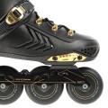 ŁYŻWOROLKI SLALOMOWE NILS EXTREME NA20002 CZARNO-ZŁOTE ROZM. 42 - 2172779