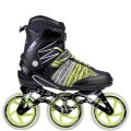 ŁYŻWOROLKI NILS EXTREME NA1206 CZARNO-ZIELONE ROZM. 40 - 2172915