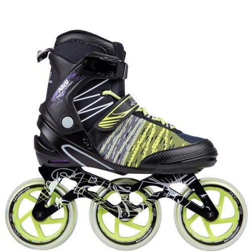 ŁYŻWOROLKI NILS EXTREME NA1206 CZARNO-ZIELONE ROZM. 40 - 2172915