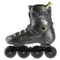 ŁYŻWOROLKI SLALOMOWE NILS EXTREME NA20002 CZARNO-ZŁOTE ROZM. 42 - 2172776