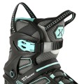 ŁYŻWOROLKI NILS EXTREME NA14217 CZARNO-MIĘTOWE ROZM. 42 - 2172832
