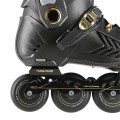 ŁYŻWOROLKI SLALOMOWE NILS EXTREME NA20002 CZARNO-ZŁOTE ROZM. 39 - 2172735