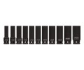 YATO nasadki udarowe długie 1/2" 10-24mm 11szt - 2154186