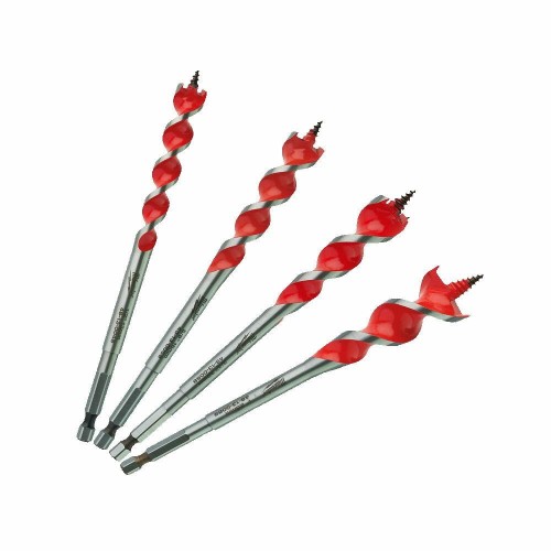 MILWAUKEE ŚWIDER DO DREWNA SPEED KPL.4cz 13/16/20/25* 165mm HEX 1/4". SAMOPOSUWNE SWITCHBLADE - 2153576