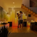 Twinkly Matrix – 480 RGB LED Lampki w kształcie pereł, przezroczysty przewód, 3.3x3.3ft typ wtyczki F - 2407216
