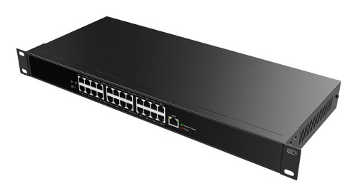 Fanvil PN24 łącza sieciowe Nie zarządzany Fast Ethernet (10/100) Czarny - 2347136