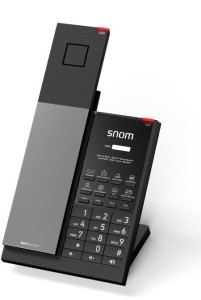 Snom HD351W telefon VoIP Czarny Wi-Fi