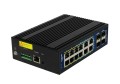 ALLNET ALL-SGI8016PM łącza sieciowe Zarządzany L2+/L3 Gigabit Ethernet (10/100/1000) Obsługa PoE Czarny - 2344894