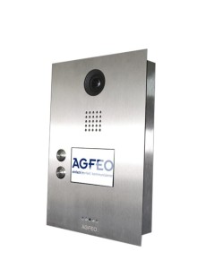 AGFEO IP-Video TFE 2 wideodomofon 8,89 cm (3.5") Stal nierdzewna