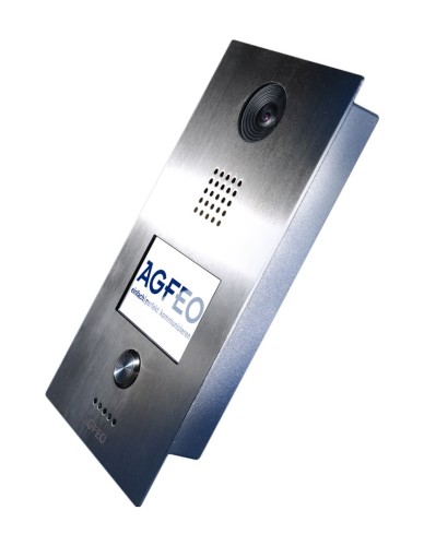 AGFEO IP-Video TFE 1 wideodomofon 8,89 cm (3.5") Srebrny - 2344397