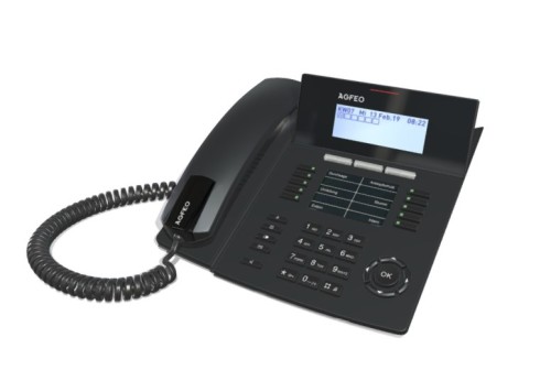 AGFEO ST 54 IP telefon VoIP Czarny - 2347302