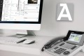 AGFEO ST 56 telefon VoIP Srebrny LCD - 2347352
