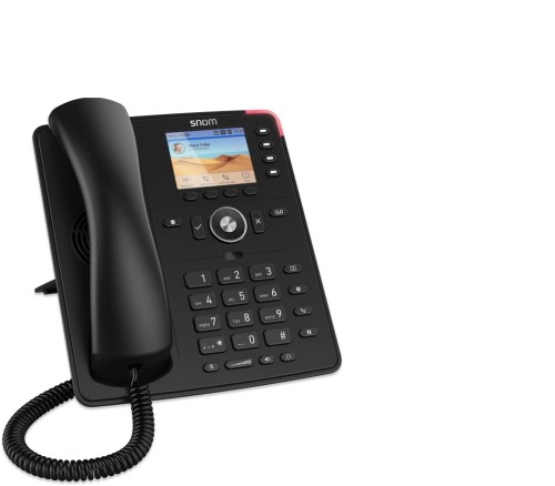 Snom D713 telefon VoIP Czarny TFT - 2347199