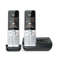 Gigaset COMFORT 500A duo Telefon analogowy/DECT Nazwa i identyfikacja dzwoniącego Czarny, Srebrny - 2347167