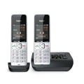 Gigaset COMFORT 500A duo Telefon analogowy/DECT Nazwa i identyfikacja dzwoniącego Czarny, Srebrny - 2347159