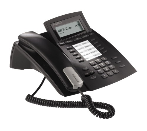 AGFEO ST 22 telefon VoIP Czarny 2 linii - 2347316