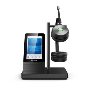 Yealink WH66 Dual UC Zestaw słuchawkowy Bezprzewodowy Opaska na głowę Biuro/centrum telefoniczne USB Typu-A Bluetooth Podstawka do ładowania Czarny