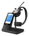 Yealink WH66 Dual UC Zestaw słuchawkowy Bezprzewodowy Opaska na głowę Biuro/centrum telefoniczne USB Typu-A Bluetooth Podstawka do ładowania Czarny - 2347225