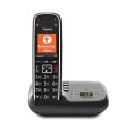Gigaset E720A Telefon analogowy/DECT Nazwa i identyfikacja dzwoniącego Czarny - 2347107