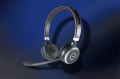 AGFEO Evolve 65 BT Duo Zestaw słuchawkowy Bezprzewodowy Opaska na głowę Połączenia/muzyka Bluetooth Szary - 2343746